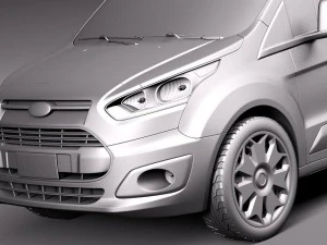 Transit Connect Cargo 2014 Short 3D Model