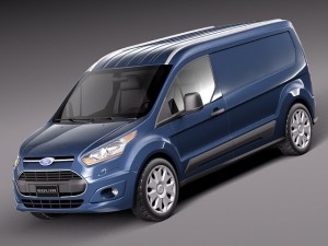 Transit Connect Cargo 2014 Long 3Dモデル
