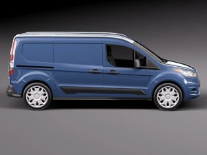 Transit Connect Cargo 2014 Long 3D Model
