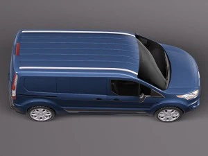 Transit Connect Cargo 2014 Long 3D Model