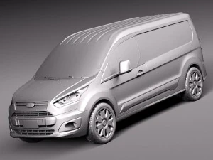 Transit Connect Cargo 2014 Long 3D Model