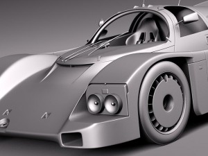 Porsche 962 1984-1991 3D Model