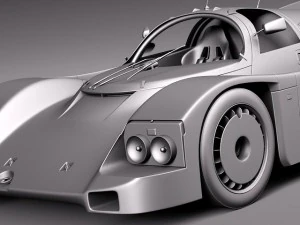 Porsche 962 1984-1991 3D Model