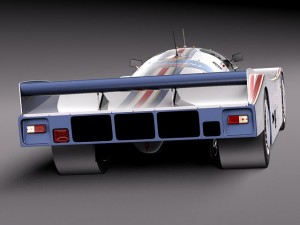 Porsche 962 1984-1991 3D Model
