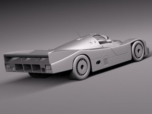 Porsche 962 1984-1991 3D Model