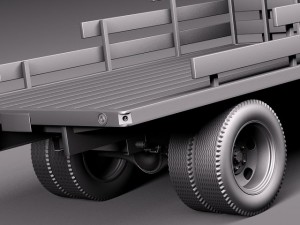 Coe Truck 1952 3D Model