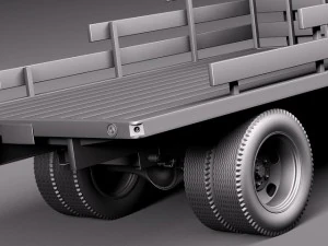 Coe Truck 1952 3D Model