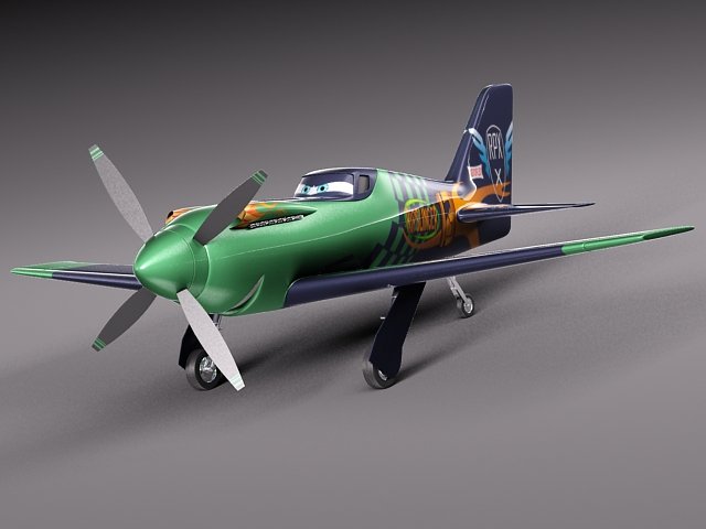 Disney Ripslinger Modelo 3D .c4d .max .obj .3ds .fbx .stl .blend 