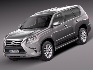 Lexus GX 460 2014 3D Model