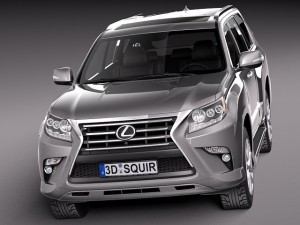 Lexus GX 460 2014 Modèle 3D