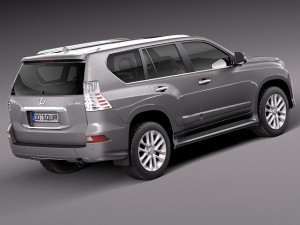 Lexus GX 460 2014 Modèle 3D