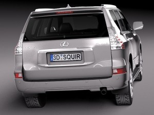Lexus GX 460 2014 Modèle 3D