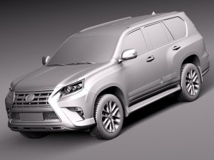 Lexus GX 460 2014 Modèle 3D