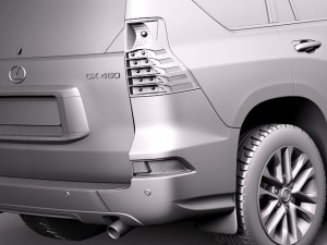 Lexus GX 460 2014 Modèle 3D