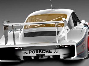 Porsche 935-78 MobyDick 3D Model