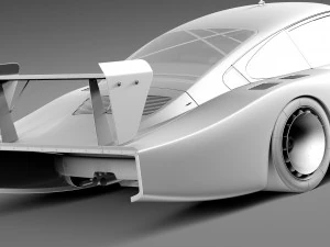 Porsche 935-78 MobyDick 3D Model