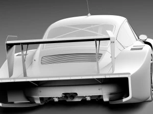Porsche 935-78 MobyDick 3D Model