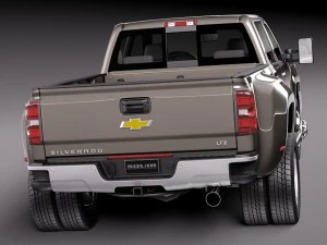 Chevrolet Silverado HD 2015 long 3D Model