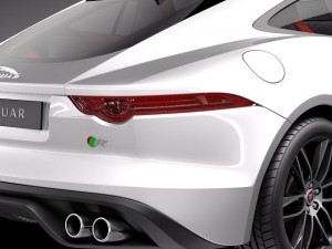 Jaguar F-type R Coupe 2015 3D मॉडल