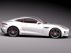 Jaguar F-type R Coupe 2015 3D मॉडल