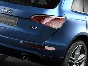 Audi Q5 2009 3D Model