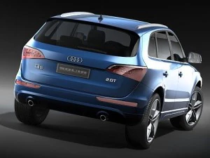 Audi Q5 2009 3D Model