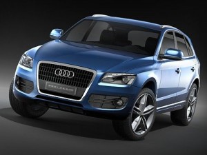 Audi Q5 2009 3D Модель