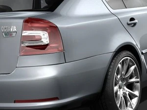 Skoda Octavia RS Sedan 3D Model