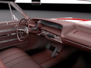 Chevrolet Impala Coupe 1964 3D Model
