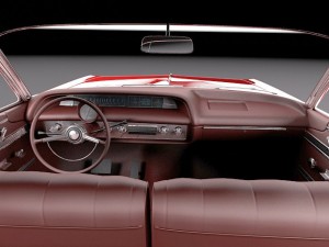 Chevrolet Impala Coupe 1964 3D Model