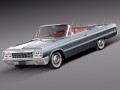 Chevrolet Impala Convertible 1964 Modello 3D