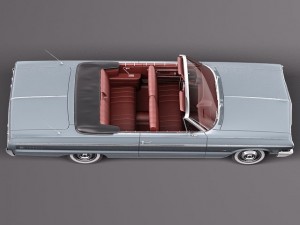 Chevrolet Impala Convertible 1964 3Dモデル