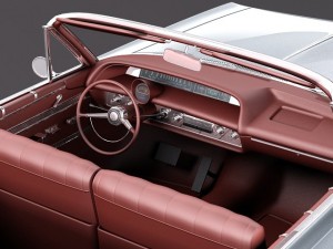 Chevrolet Impala Convertible 1964 3Dモデル