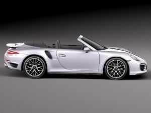 Porsche 911 Turbo Cabriolet 2014 Modelo 3D