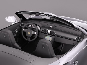 Porsche 911 Turbo Cabriolet 2014 Modelo 3D