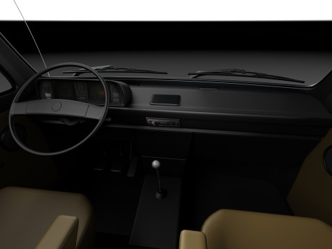 Volkswagen T3 Van 1979-1988 3D Model