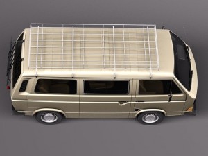 Volkswagen T3 Passenger 1979-1988 Model 3D