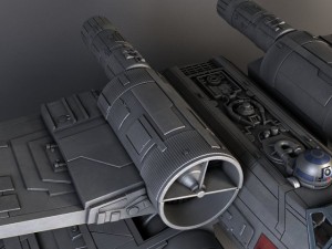 Star Wars Xwing Fighter 3D Model