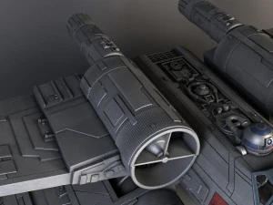 Star Wars Xwing Fighter 3D Model