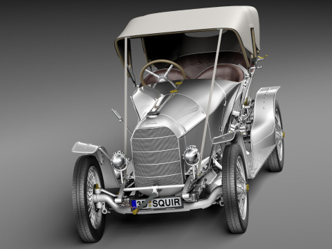 Austro Daimler Prince Henry 1910 Modèle 3D