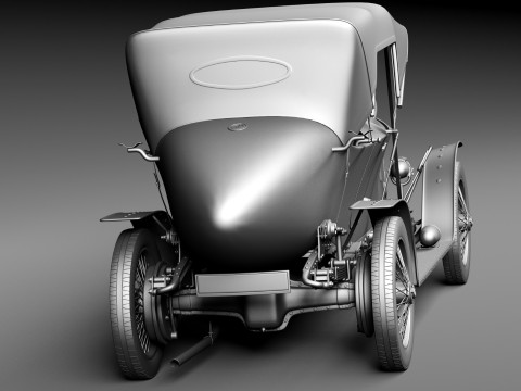 Austro Daimler Prince Henry 1910 Modèle 3D