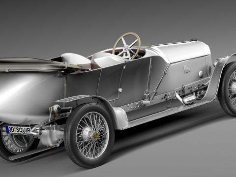 Austro Daimler Prince Henry 1910 Modèle 3D