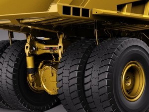 Cat Haul Truck 797b 3D Модель