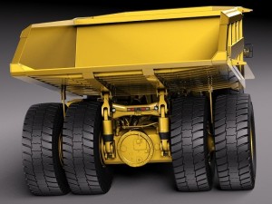 Cat Haul Truck 797b 3D Модель