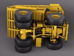 Cat Haul Truck 797b 3D Модель