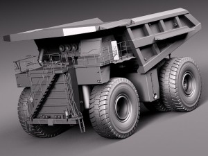 Cat Haul Truck 797b 3D Модель