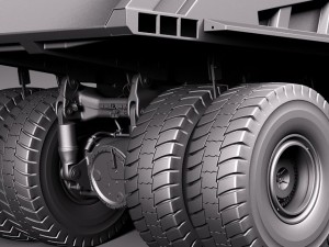 Cat Haul Truck 797b 3D Модель