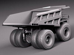 Cat Haul Truck 797b 3D Модель