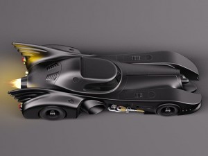 Batmobile 1989 Jet Car Modèle 3D