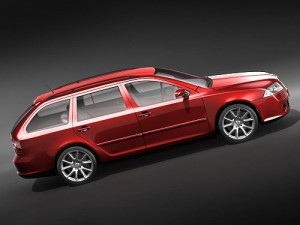 Skoda Octavia RS Combi 2008 3Dモデル